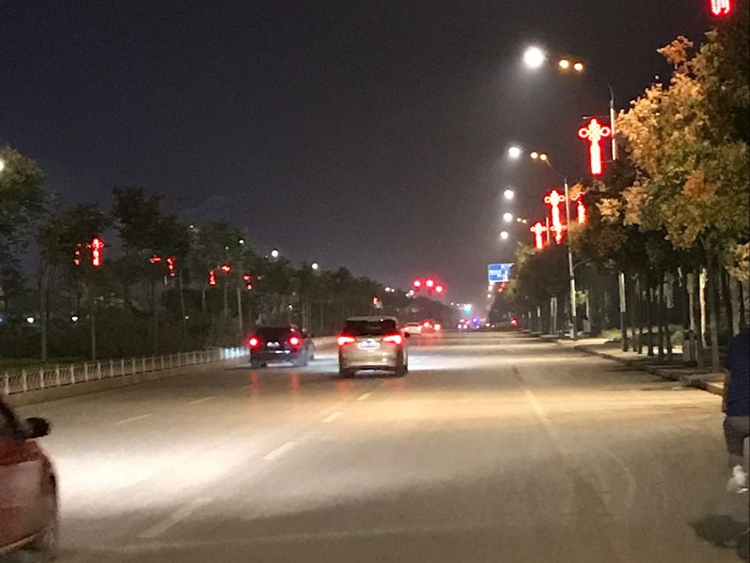 菏澤市鄆城縣水滸路、金河路照明改造