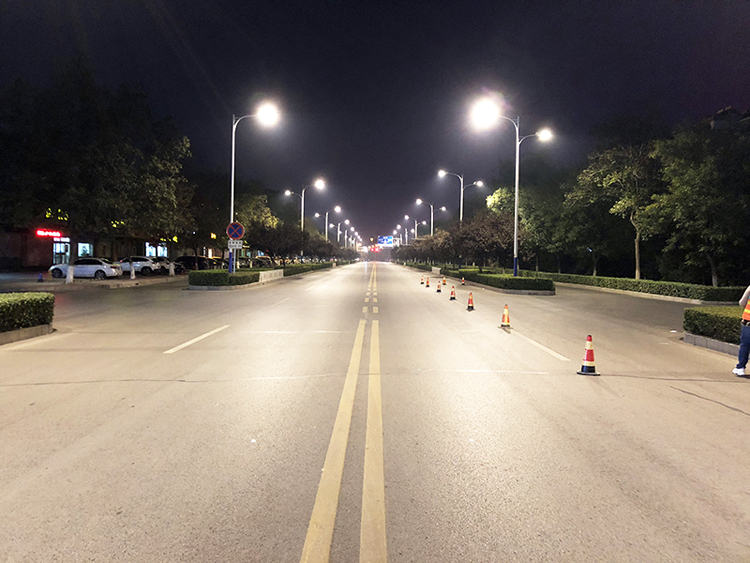 桓臺縣漁洋街、中心大街路燈節能改造工程